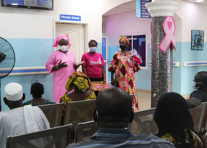©BAFROW Medical Centre Awareness creation at BAFROW Medical Centre